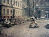 Forradalmárok sírjai a Károlyi-kert sarkán